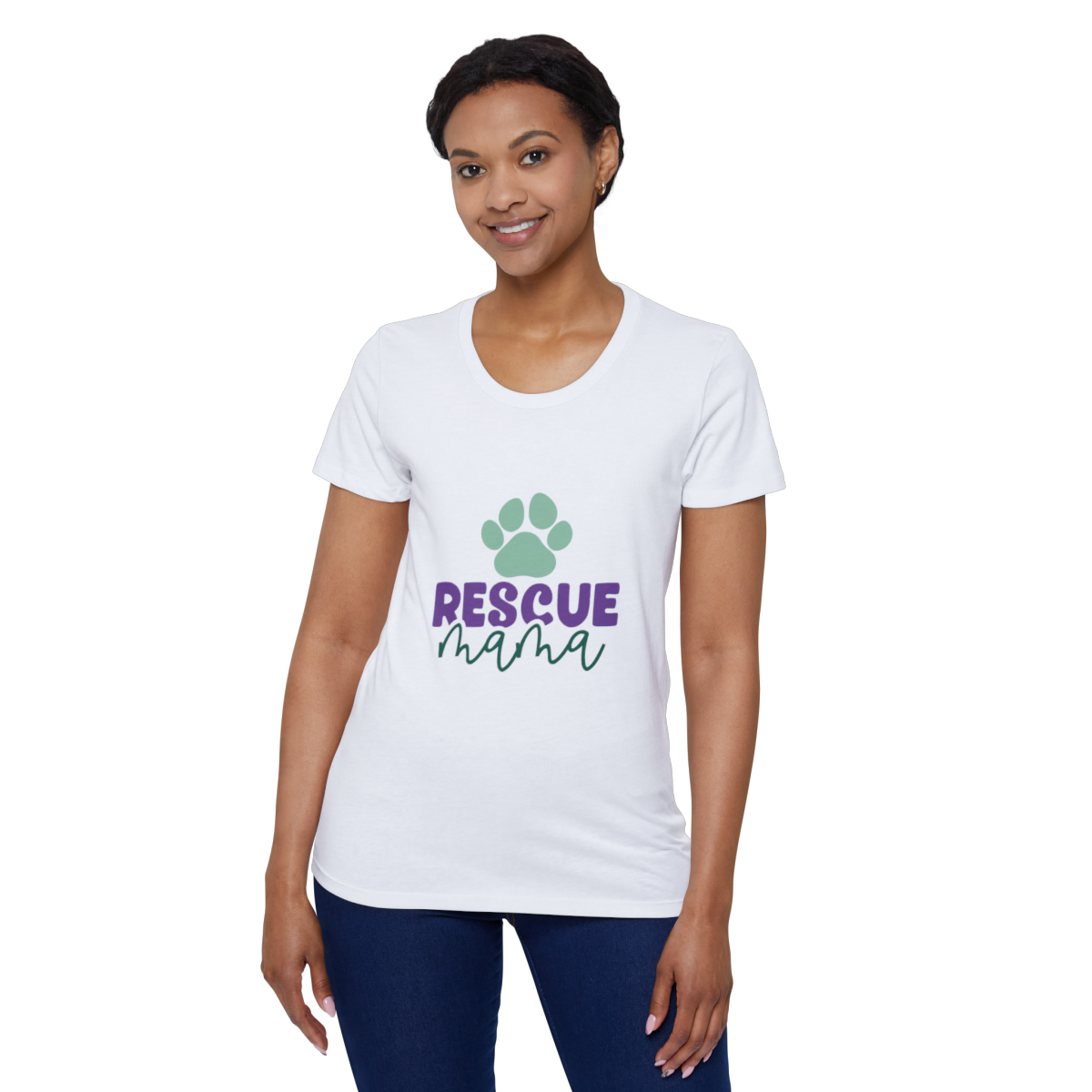 Rescue Mama Women's Organic Short Sleeve T-Shirt