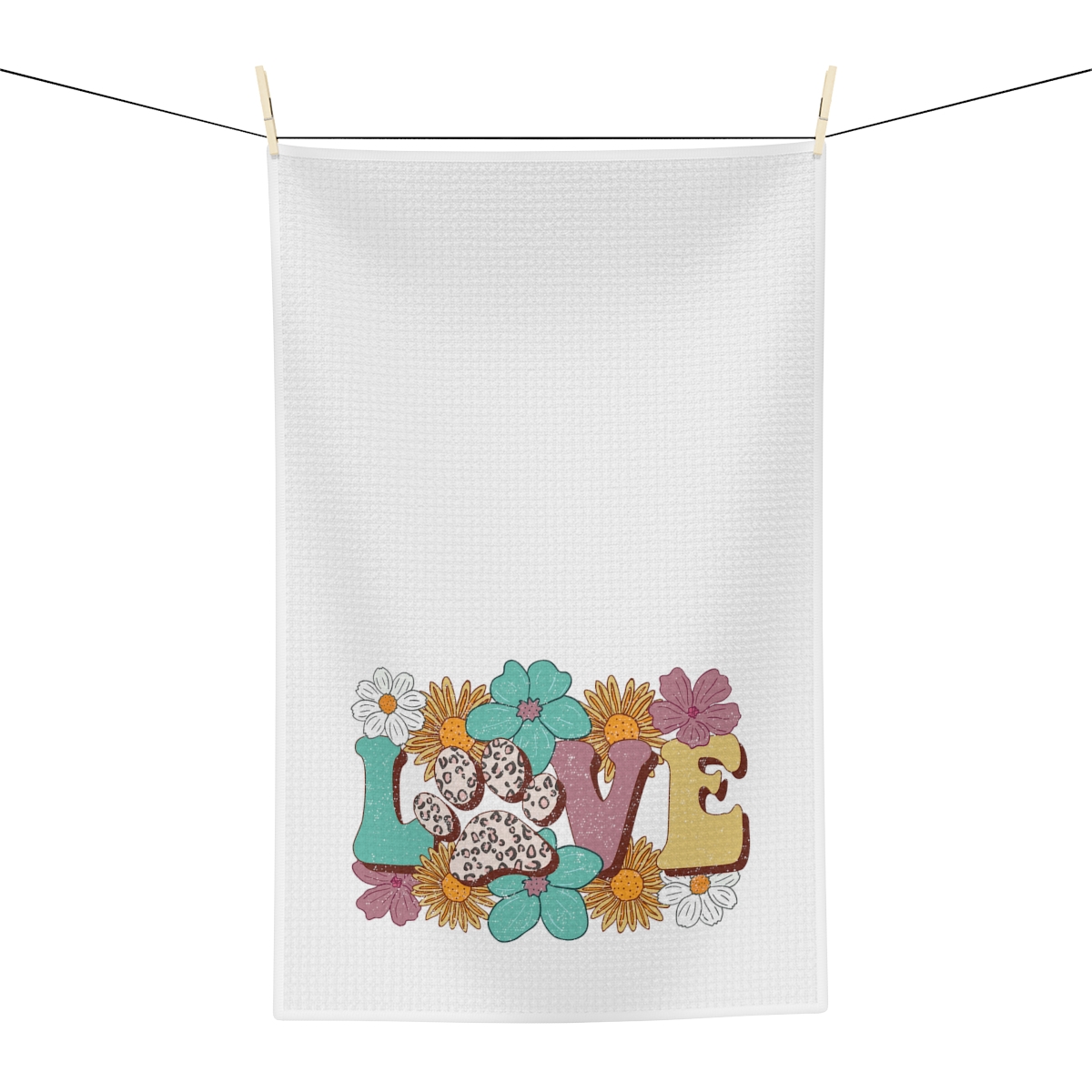 Pet Love Soft Tea Towel